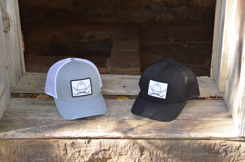 The Original Hats and Handlebars Logo Trucker Hat