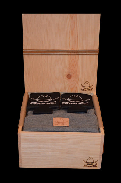Hats and Handlebars Custom Gift Box