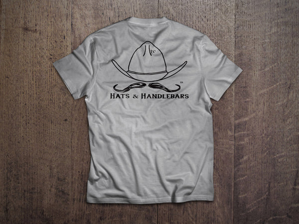 The Original Hats and Handlebars Logo Tri-blend T-Shirt