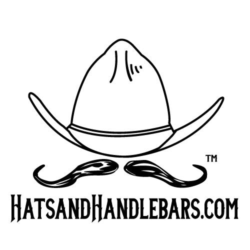 The Original Hats and Handlebars Logo Sticker