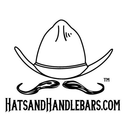 The Original Hats and Handlebars Logo Sticker