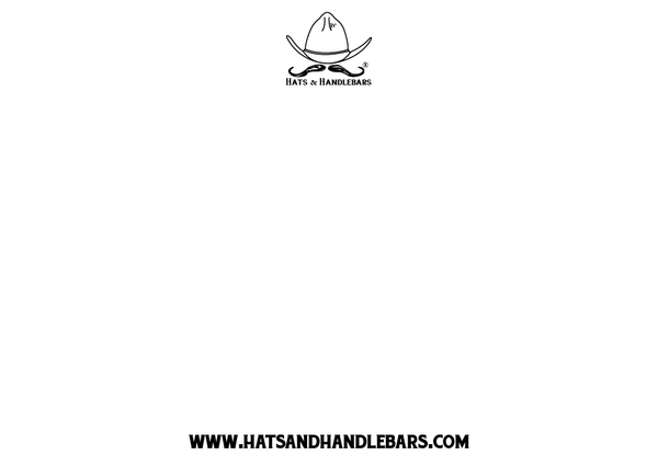 Hats & Handlebars Flat Notecards