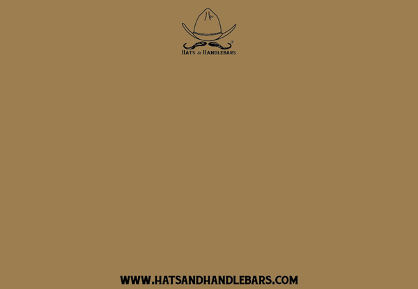 Hats & Handlebars Flat Notecards