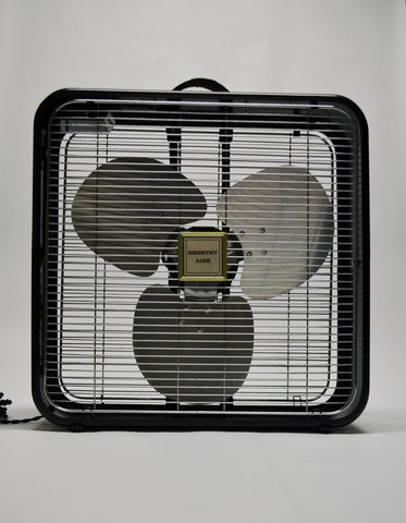 Vintage Box Fan Remade Hats and Handlebars Style