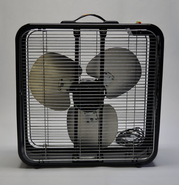 Vintage Box Fan Remade Hats and Handlebars Style