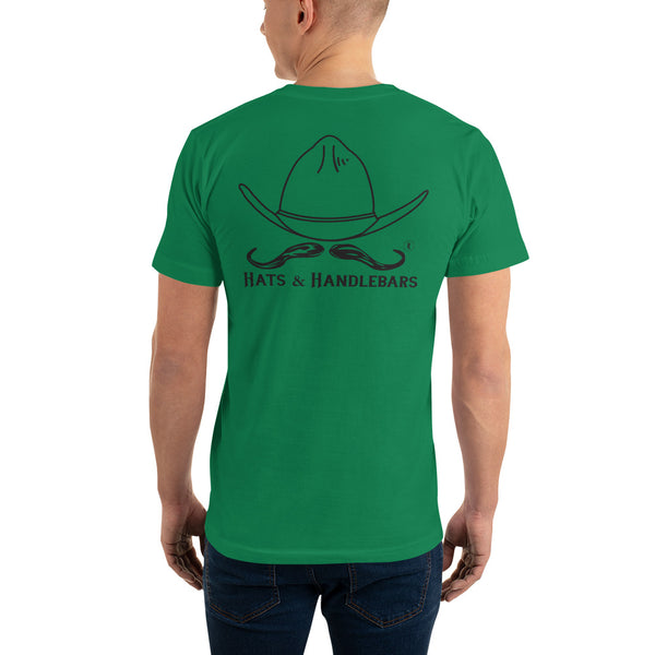 The Original Hats and Handlebars Logo T-Shirt - NEW COLORS!