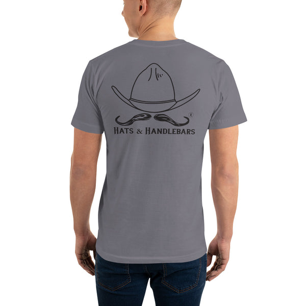 The Original Hats and Handlebars Logo T-Shirt - NEW COLORS!
