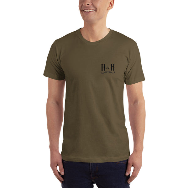 The Original Hats and Handlebars Logo T-Shirt - NEW COLORS!