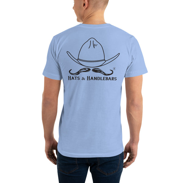 The Original Hats and Handlebars Logo T-Shirt - NEW COLORS!