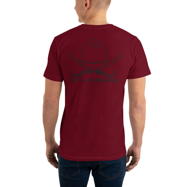 The Original Hats and Handlebars Logo T-Shirt - NEW COLORS!