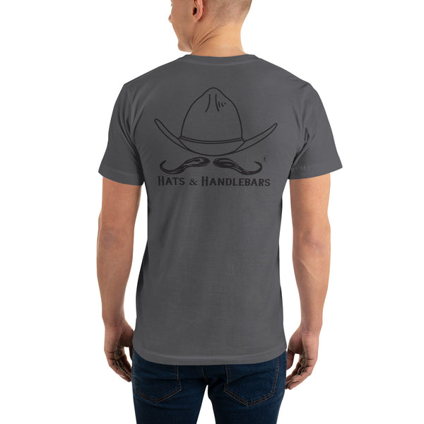 The Original Hats and Handlebars Logo T-Shirt - NEW COLORS!