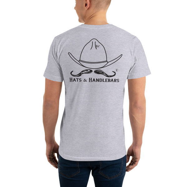 The Original Hats and Handlebars Logo T-Shirt - NEW COLORS!