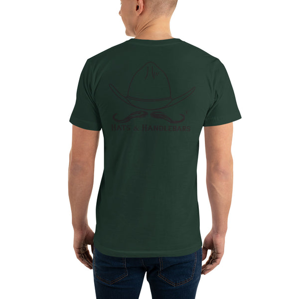 The Original Hats and Handlebars Logo T-Shirt - NEW COLORS!