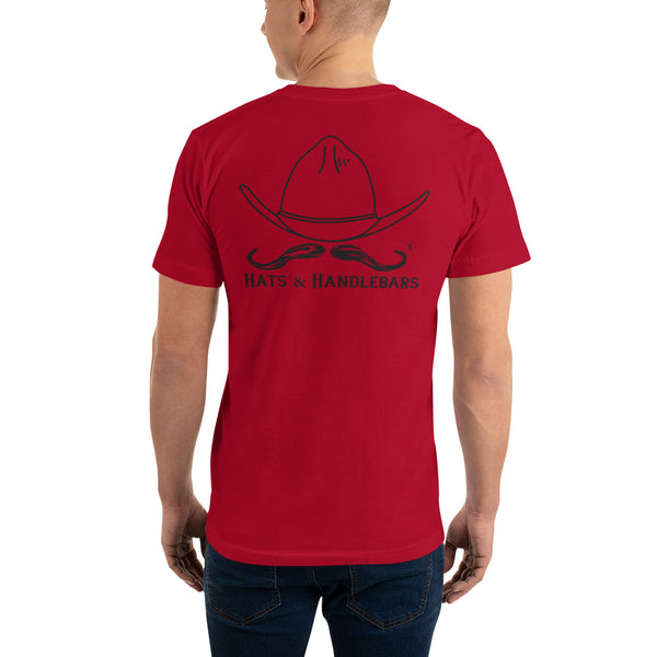 The Original Hats and Handlebars Logo T-Shirt - NEW COLORS!